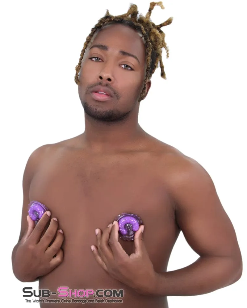 0354E      Vibrating Surround Nipple Massagers