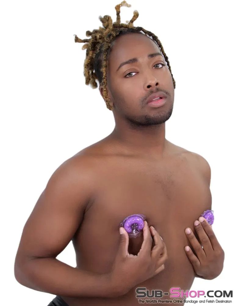 0354E      Vibrating Surround Nipple Massagers