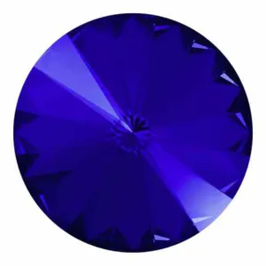 1122 Swarovski Rivoli Chaton & Round Stones, Majestic Blue (296)