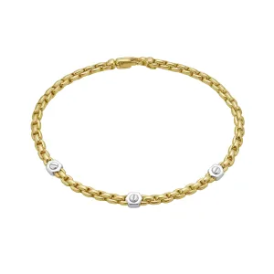 14K Venetian Hardware Bracelet