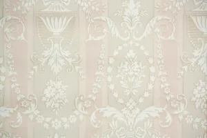 1920s Damask Vintage Wallpaper