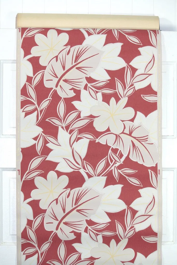 1940s Botanical Vintage Wallpaper