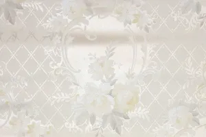 1940s Floral Vintage Wallpaper