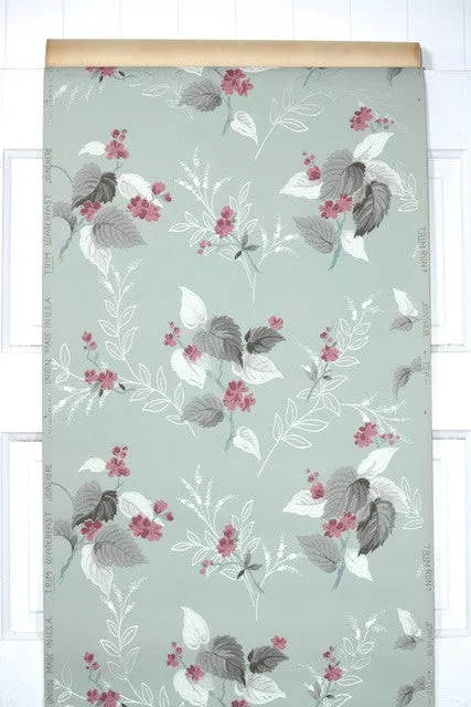 1950s Botanical Vintage Wallpaper
