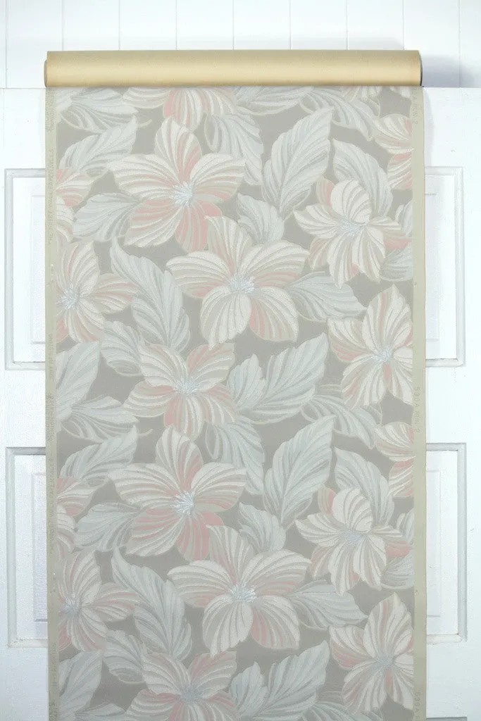 1950s Botanical Vintage Wallpaper