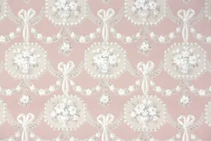 1950s Floral Vintage Wallpaper
