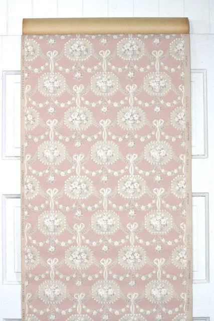 1950s Floral Vintage Wallpaper