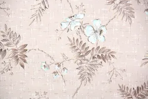 1950s Floral Vintage Wallpaper