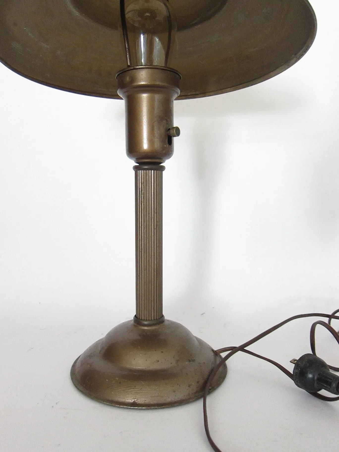1950's Metal Mid Century Modern Desk Lamp