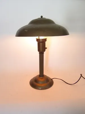 1950's Metal Mid Century Modern Desk Lamp