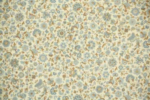 1970s Floral Vintage Wallpaper
