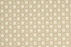 1970s Floral Vintage Wallpaper