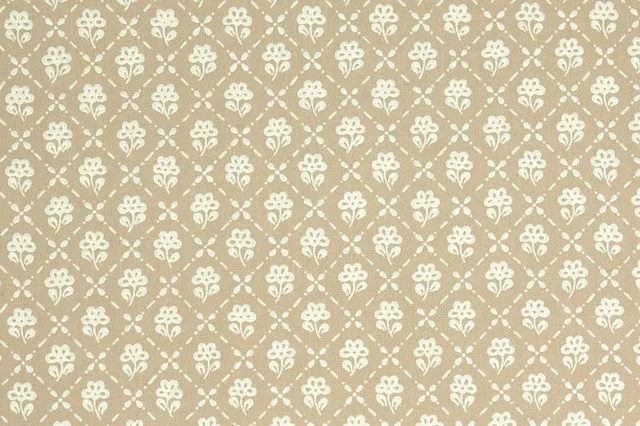 1970s Floral Vintage Wallpaper