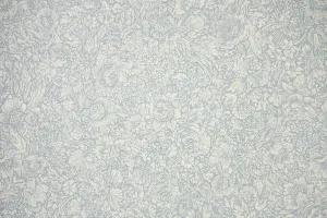 1970s Floral Vintage Wallpaper
