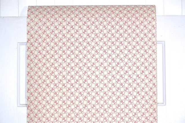 1970s Floral Vintage Wallpaper