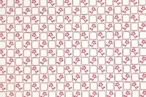 1970s Floral Vintage Wallpaper