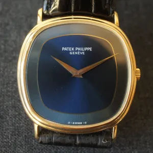 1978 PATEK PHILIPPE GOLDEN ELLIPSE REF.3862 TO-TONE DIAL RARE