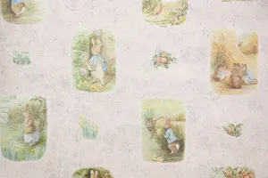 1980s Childrens Vintage Wallpaper