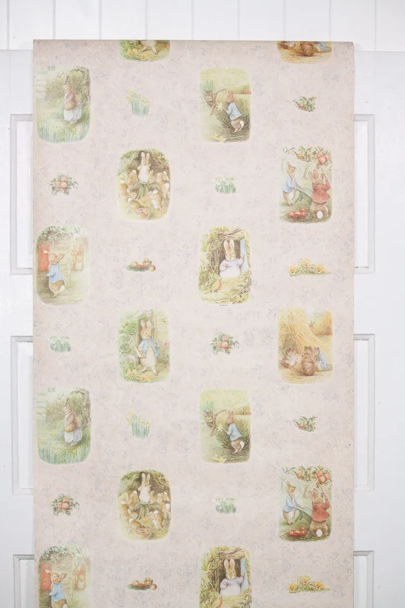 1980s Childrens Vintage Wallpaper