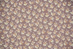 1980s Floral Vintage Wallpaper