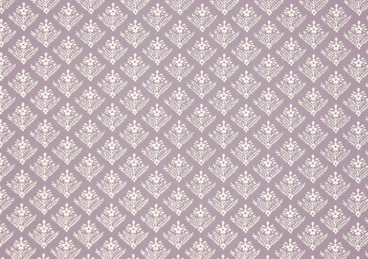 1980s Floral Vintage Wallpaper