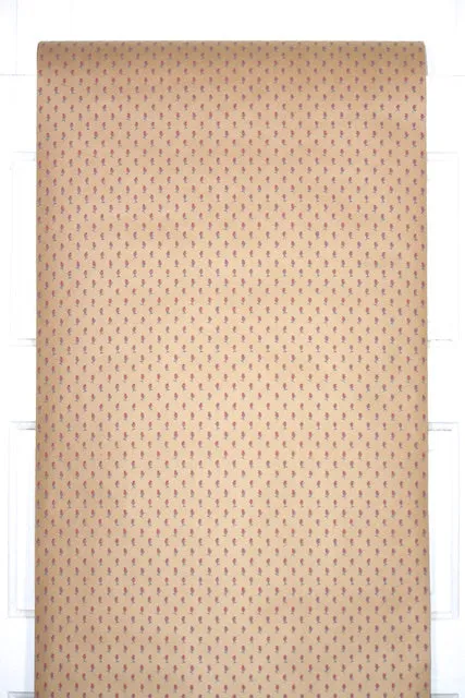 1980s Floral Vintage Wallpaper