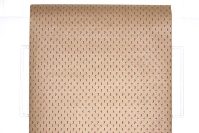 1980s Floral Vintage Wallpaper