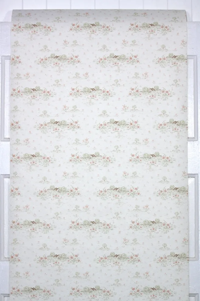 1980s Scenic Vintage Wallpaper