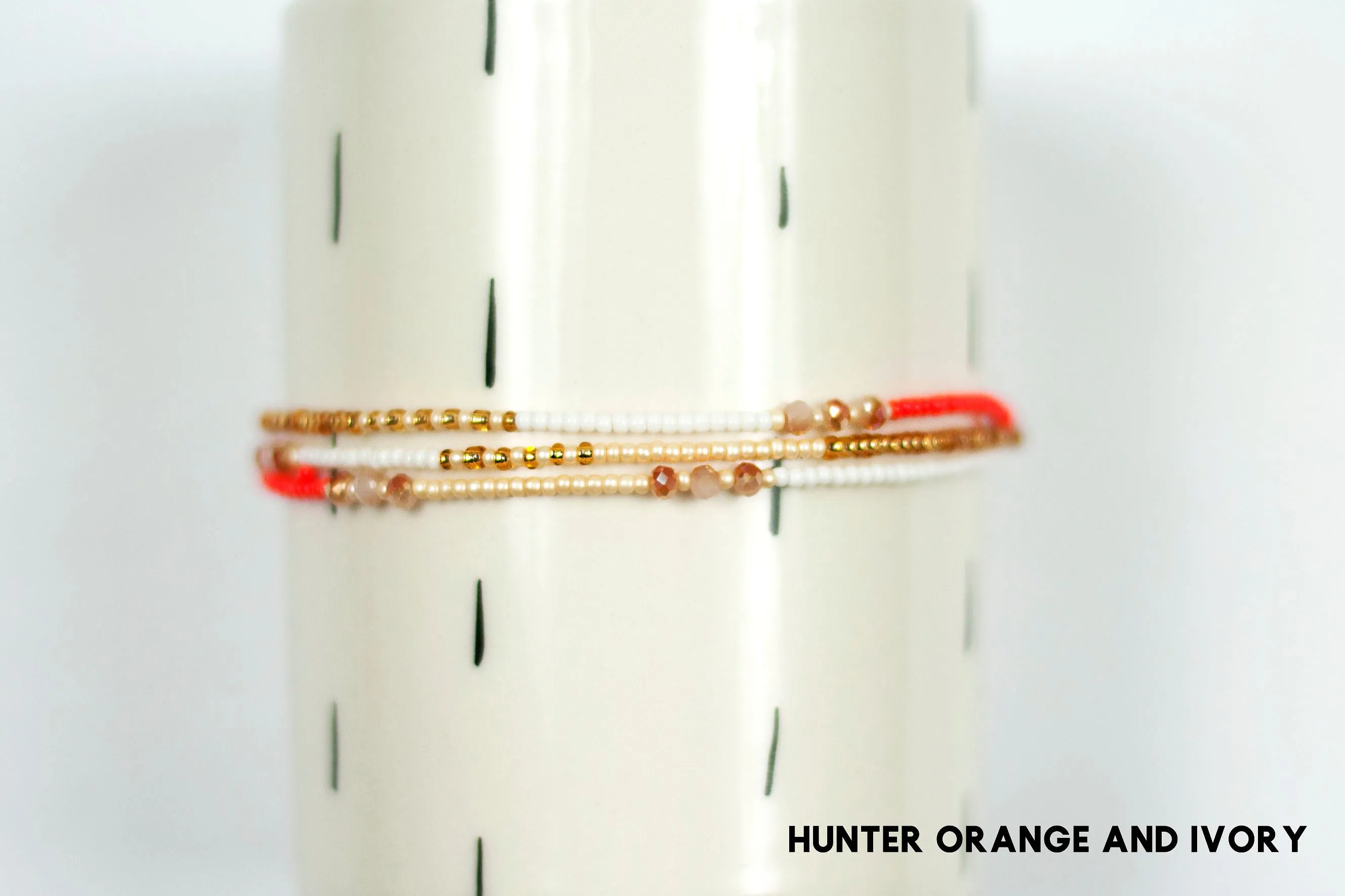 3 Strand Seed Bead Bracelet