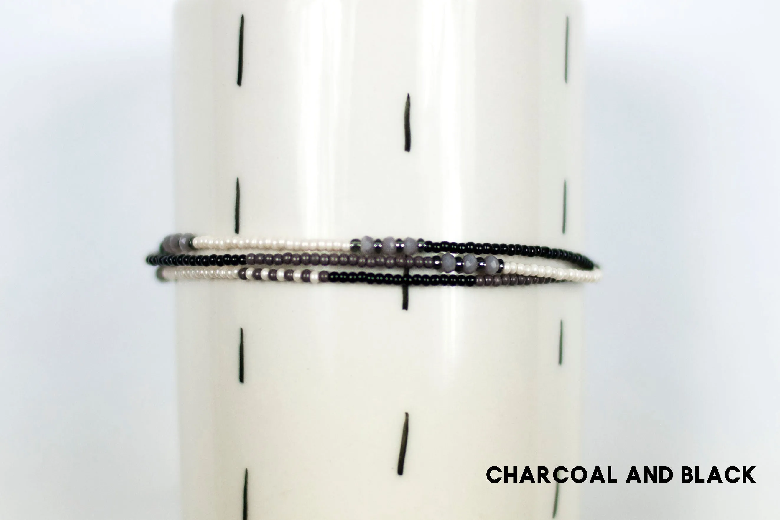 3 Strand Seed Bead Bracelet