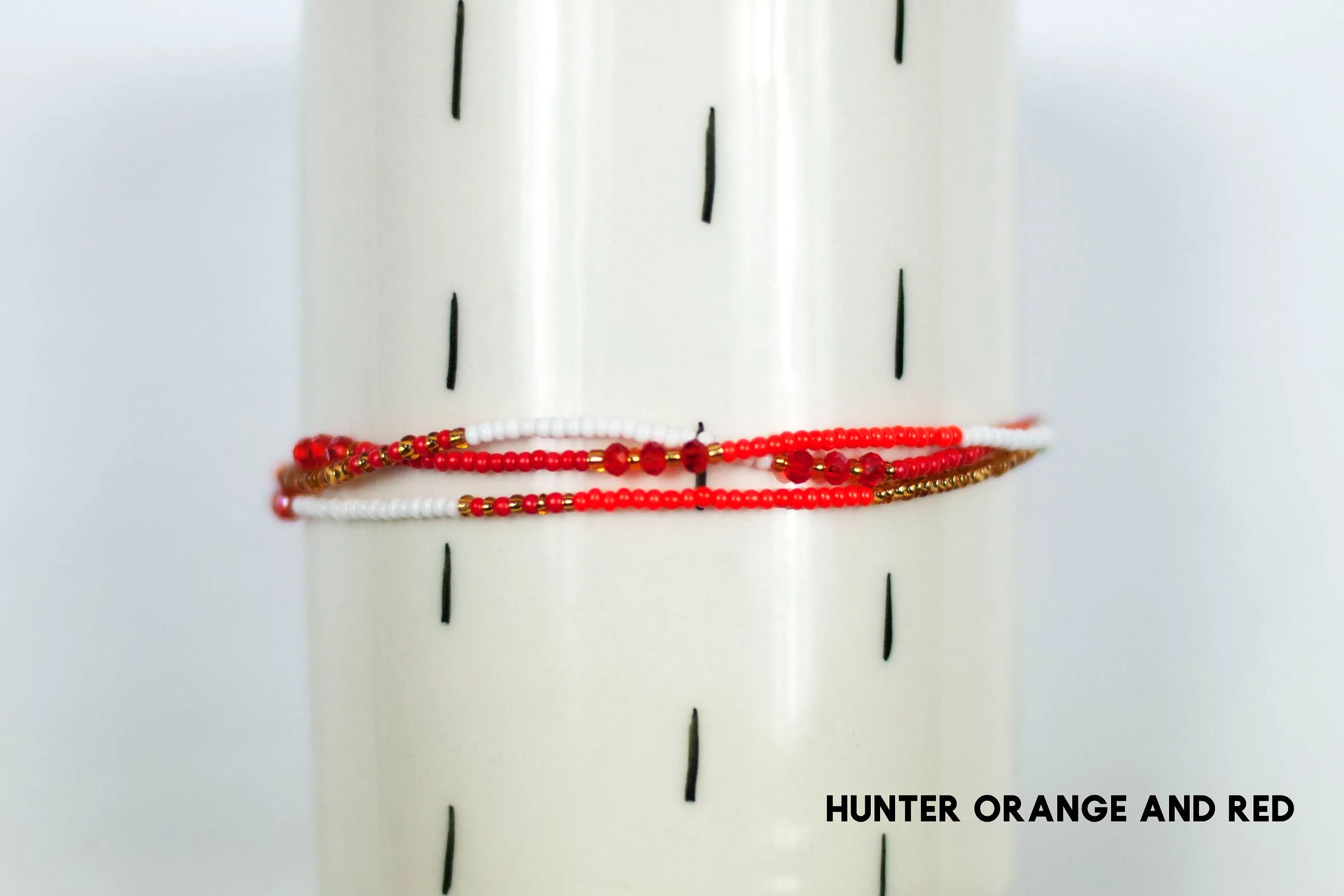 3 Strand Seed Bead Bracelet