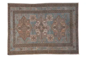 3.5x5 Vintage Distressed Hamadan Rug
