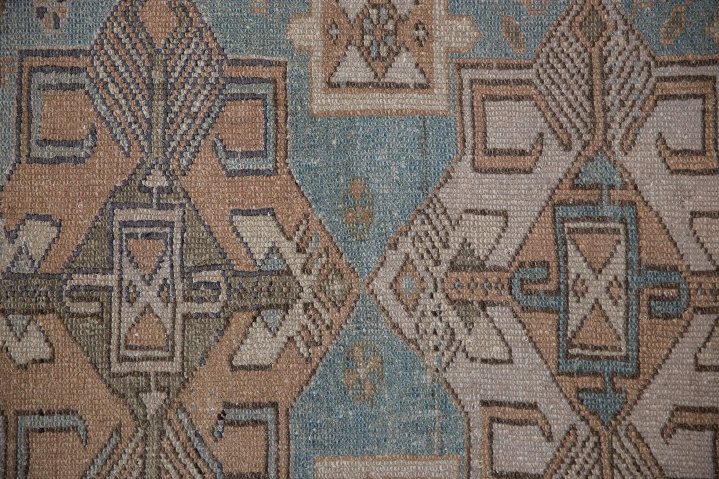 3.5x5 Vintage Distressed Hamadan Rug