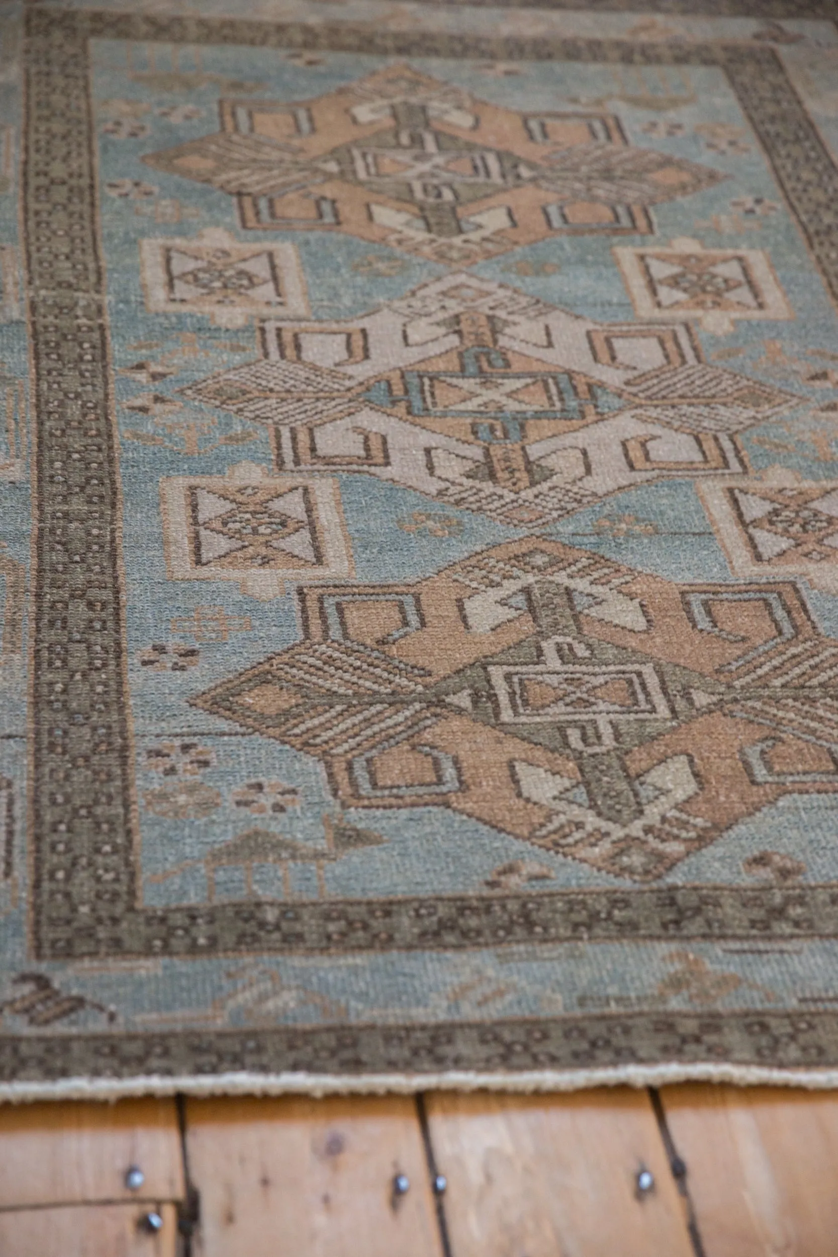 3.5x5 Vintage Distressed Hamadan Rug