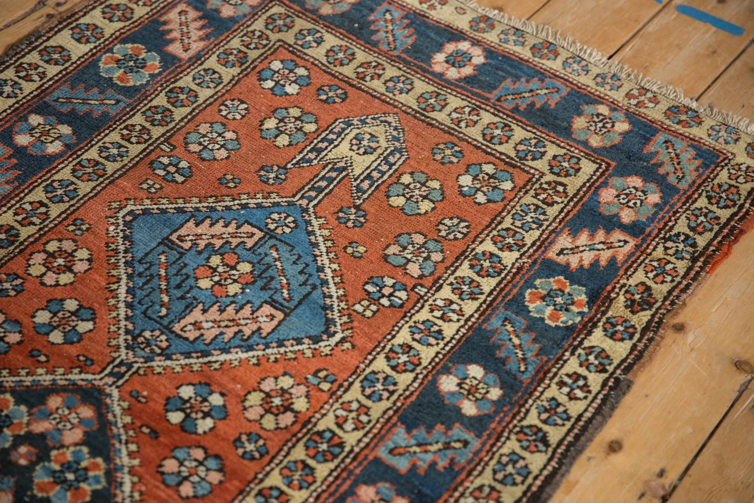 3x6 Vintage Heriz Rug Runner