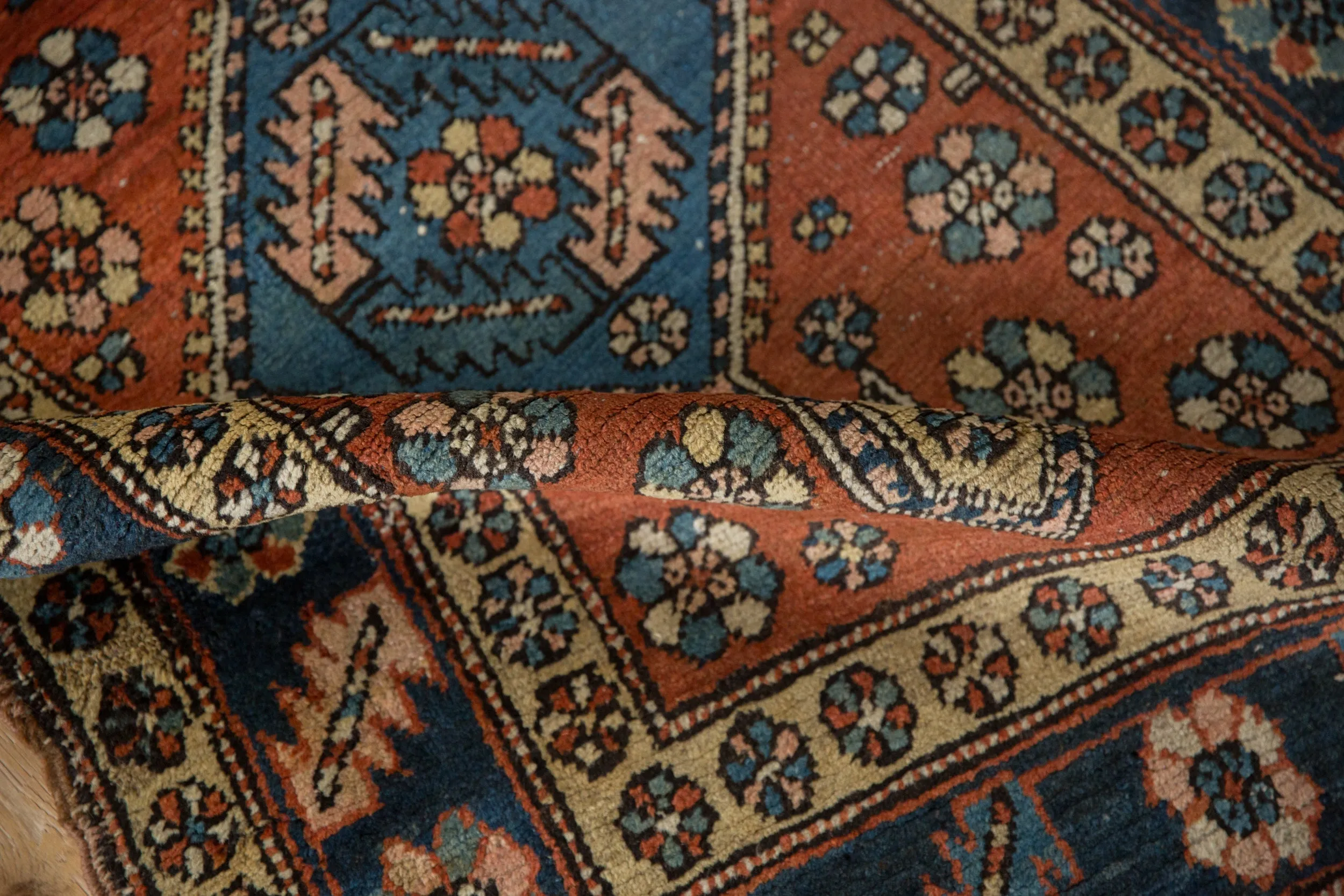 3x6 Vintage Heriz Rug Runner