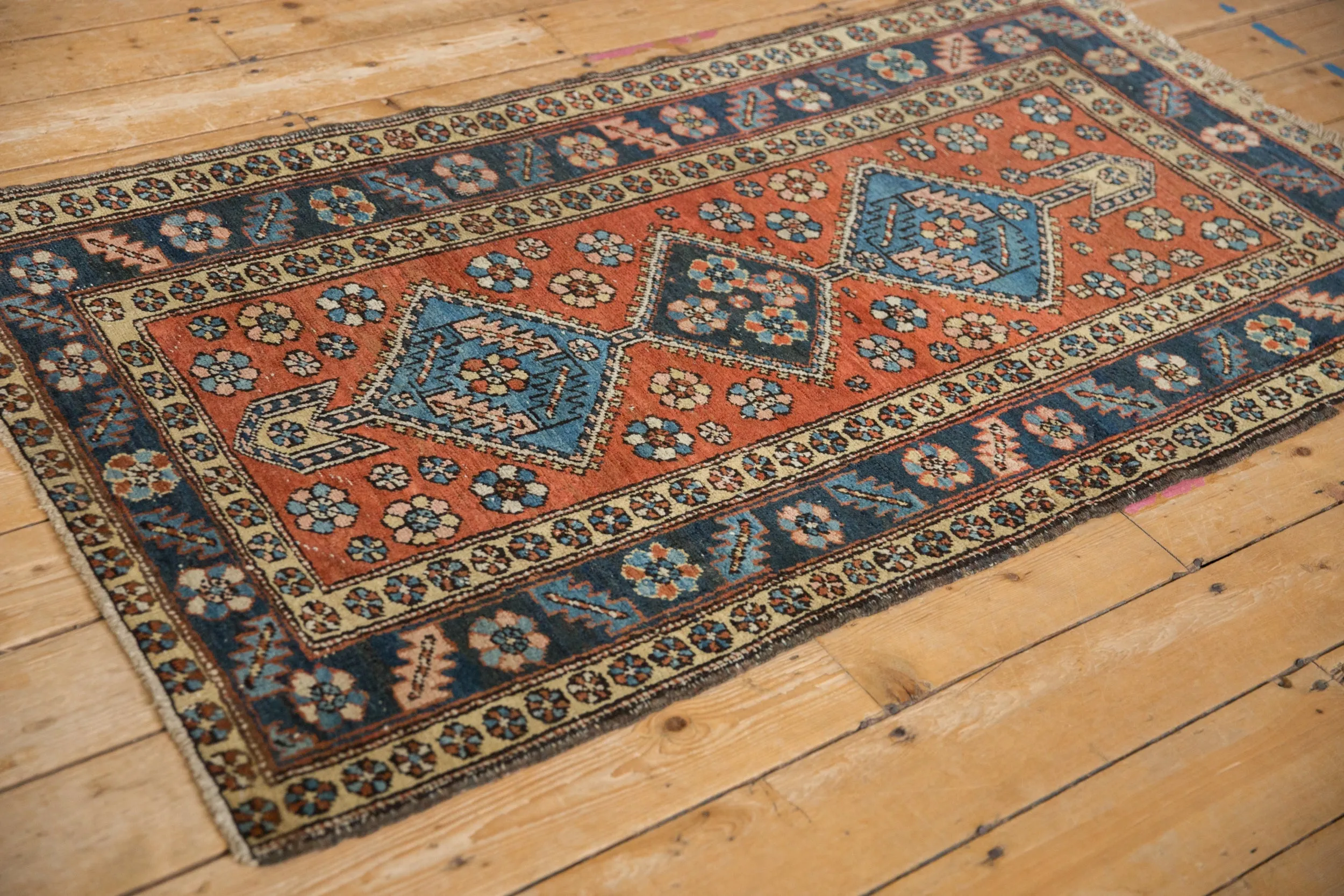 3x6 Vintage Heriz Rug Runner