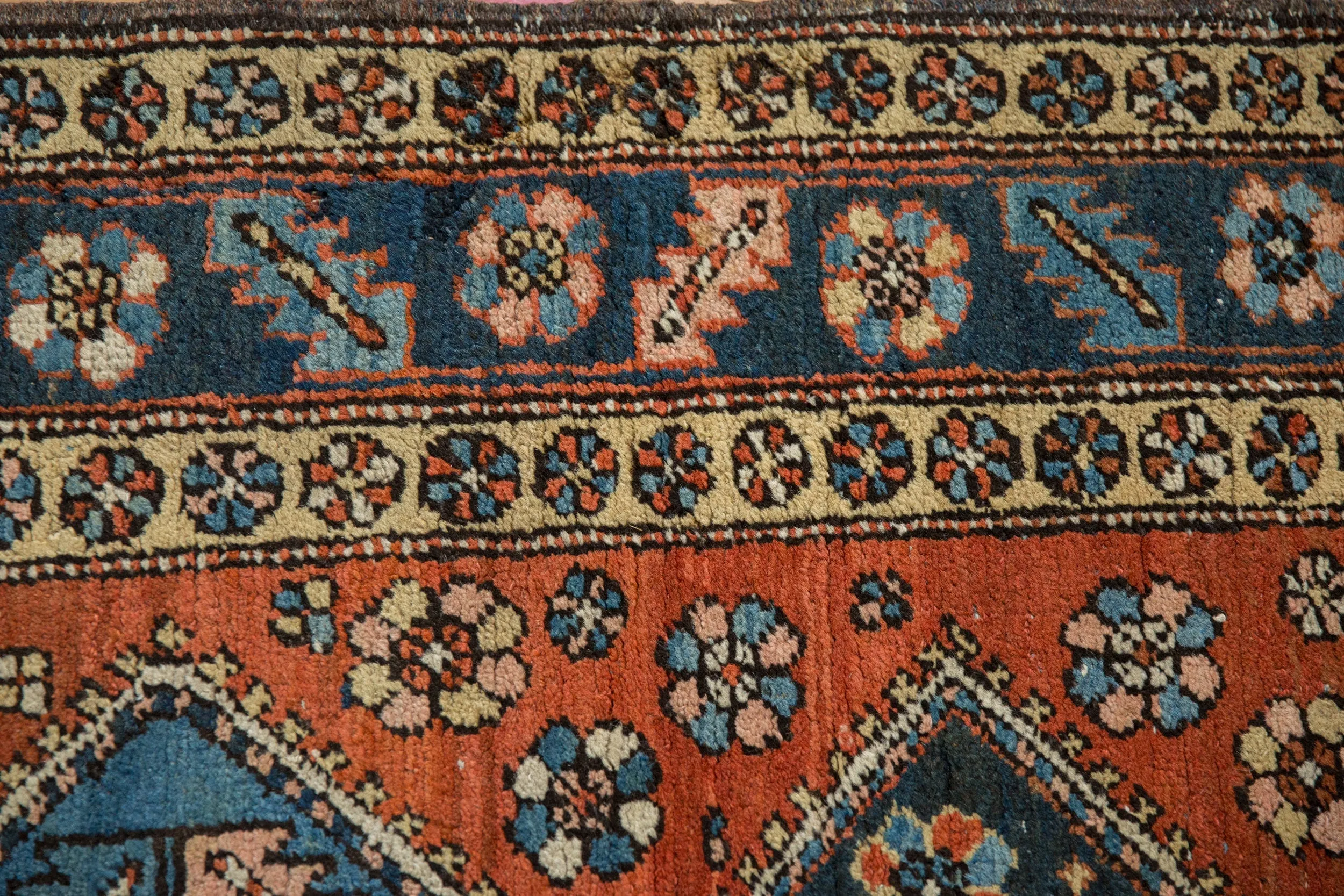 3x6 Vintage Heriz Rug Runner