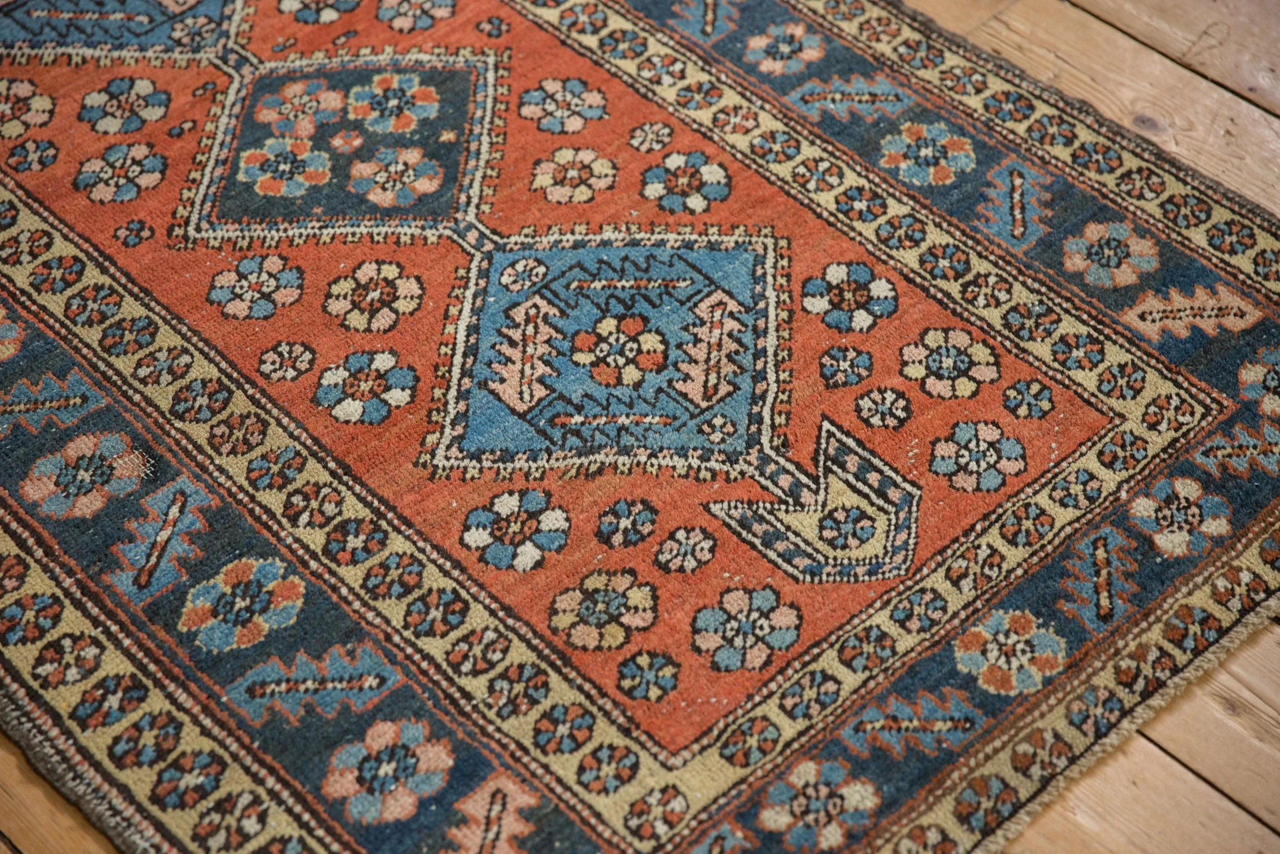 3x6 Vintage Heriz Rug Runner