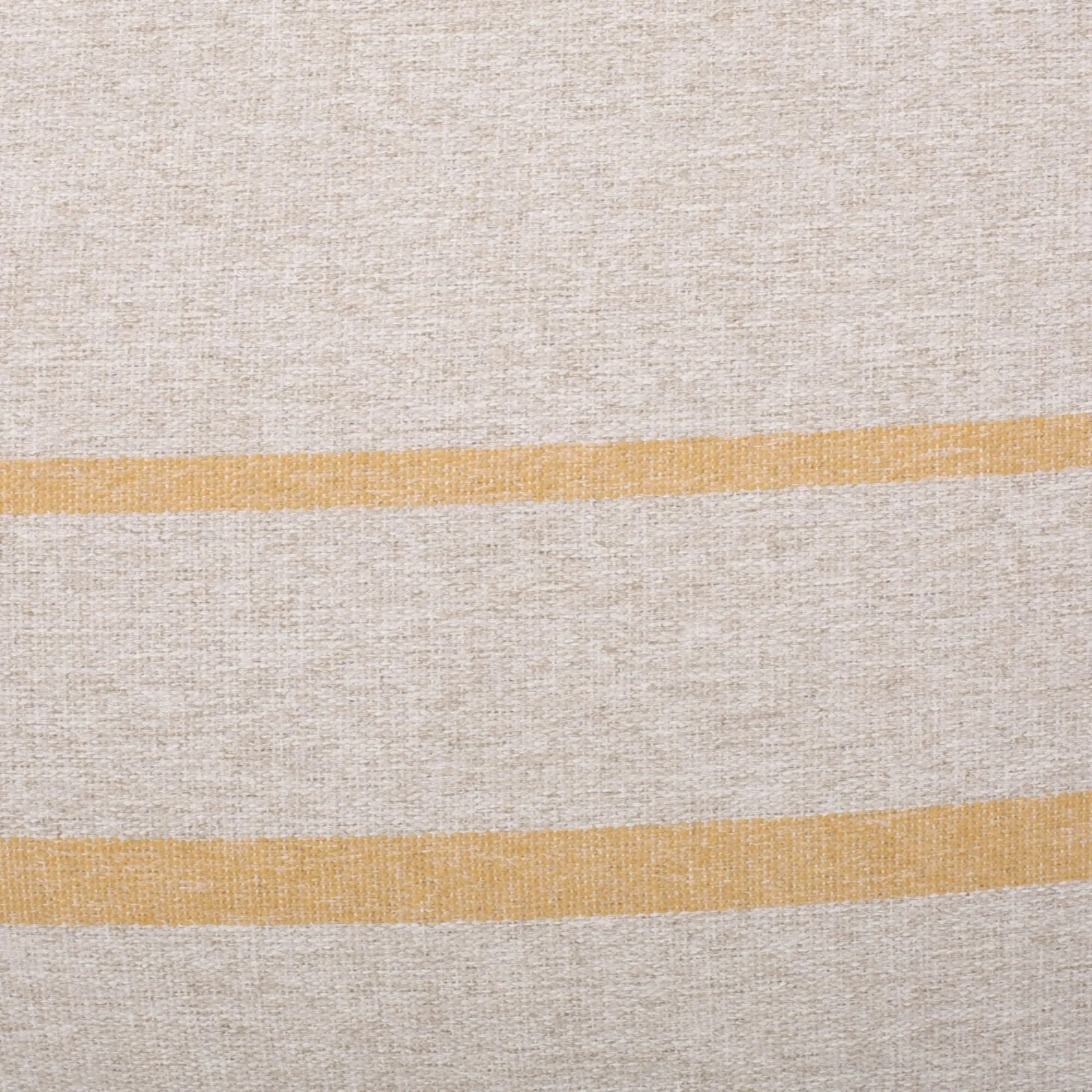 5 Foot Rounded Bean Bag Natural Color/Striped Yellow Modern