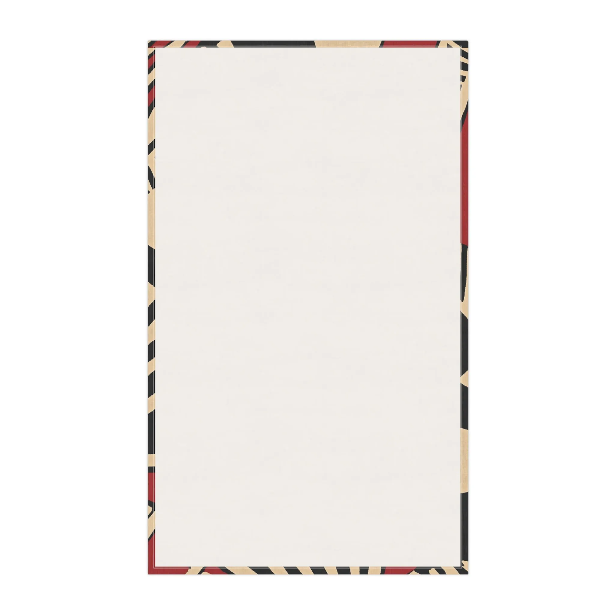 Abstract Sunburst Cotton Kitchen Towel