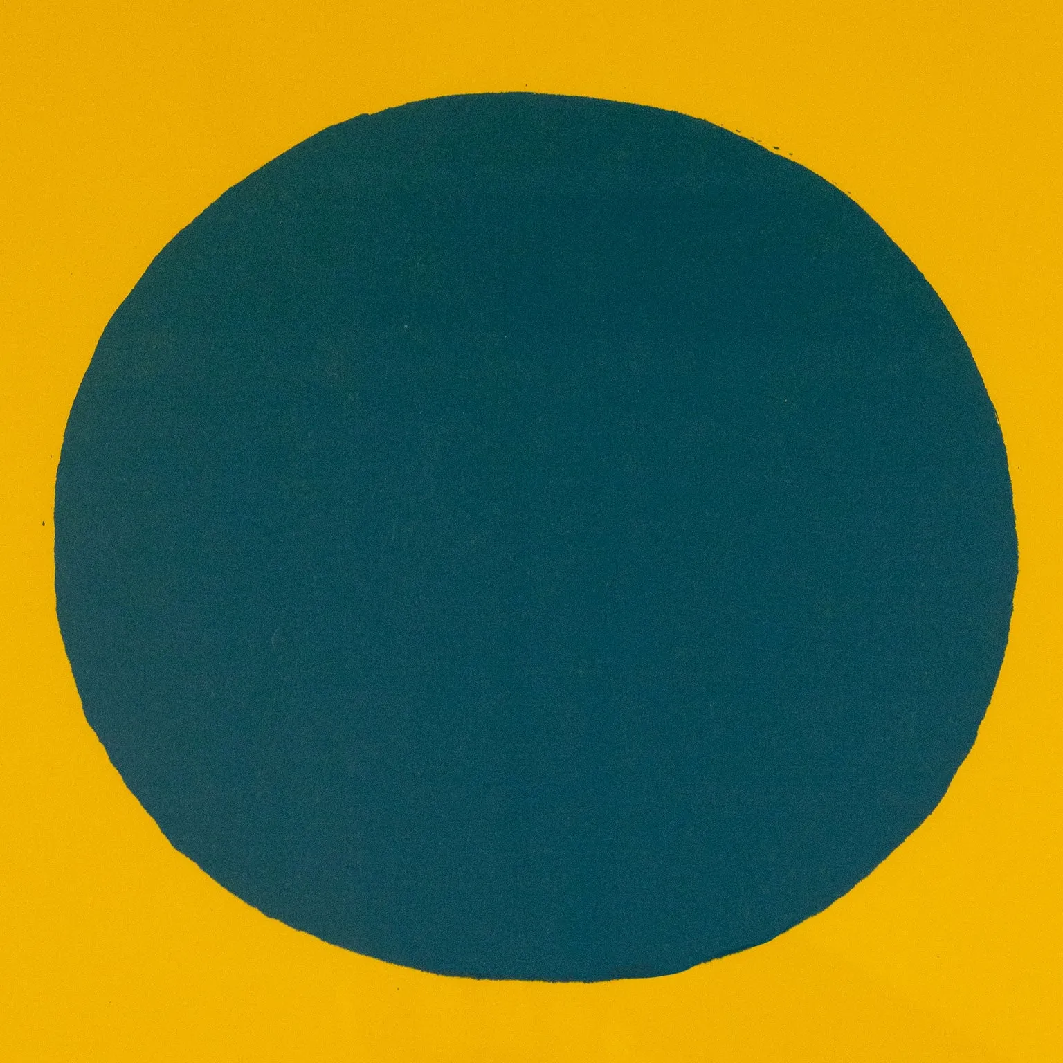 ADOLPH GOTTLIEB “CHROME YELLOW” 1966