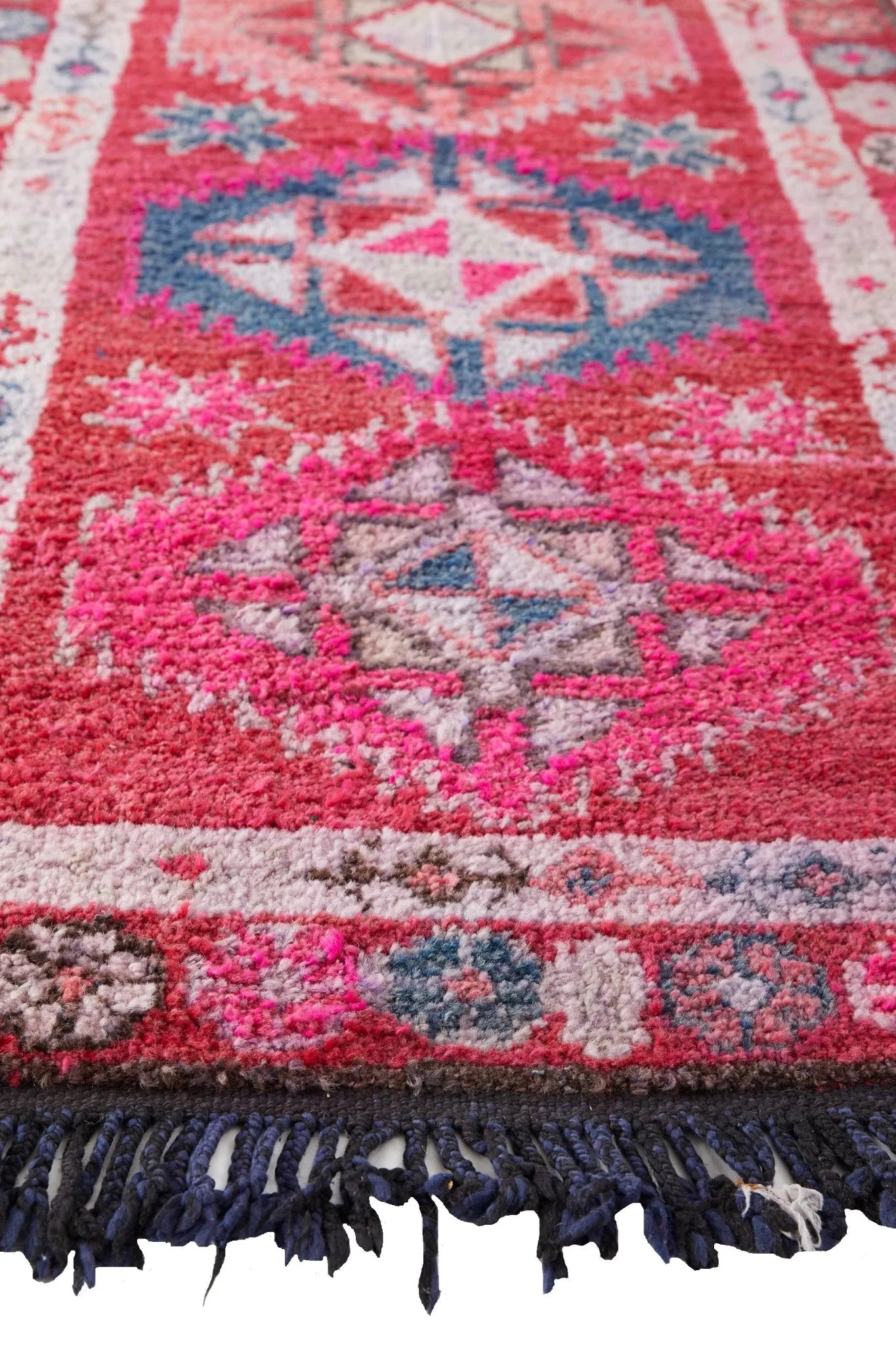 'Appleblossom' Vintage Turkish Runner - 2'9 x 12'