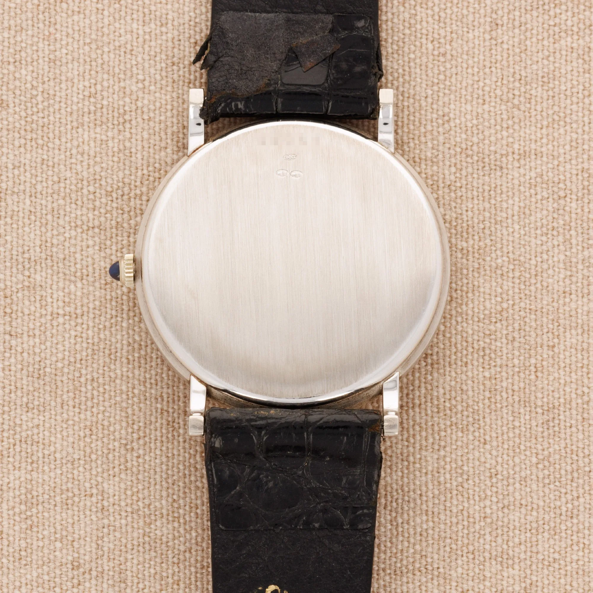 Audemars Piguet White Gold Automatic Watch Retailed by Hermes