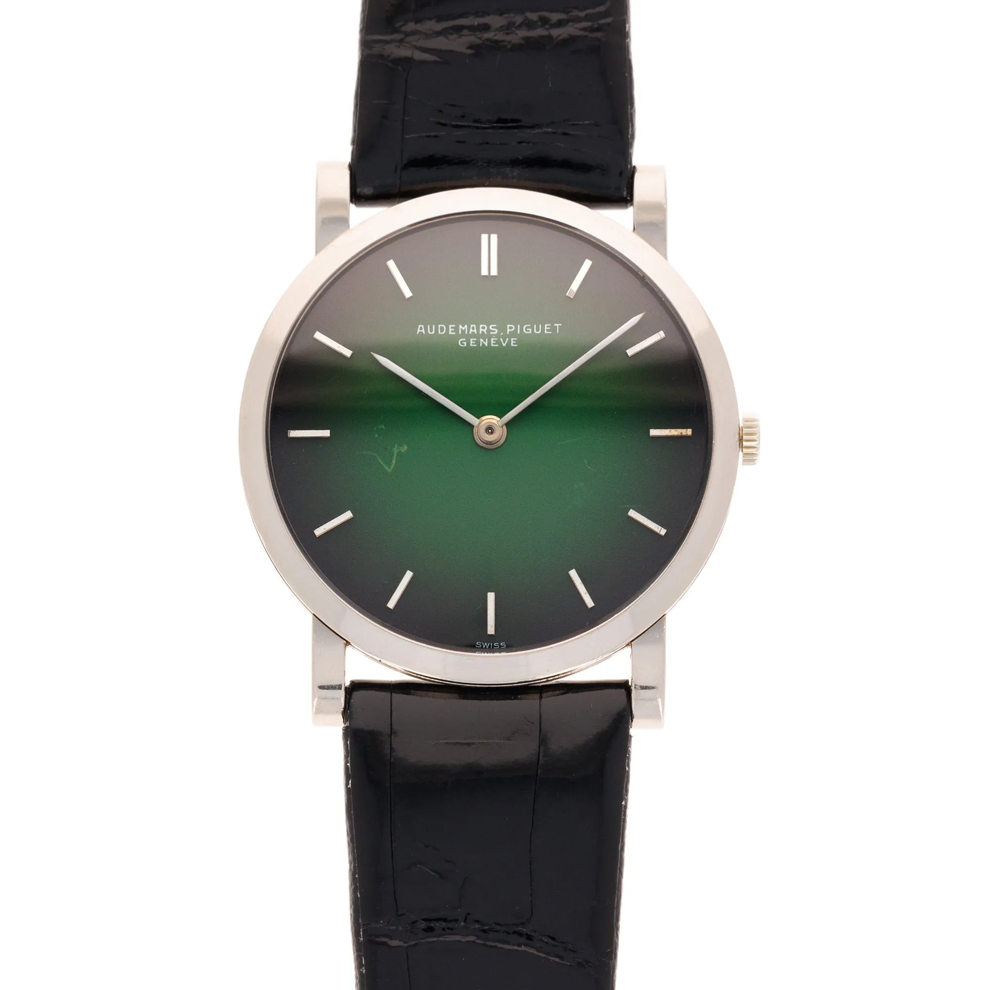 Audemars Piguet White Gold Mechanical Watch with Vignette Dial