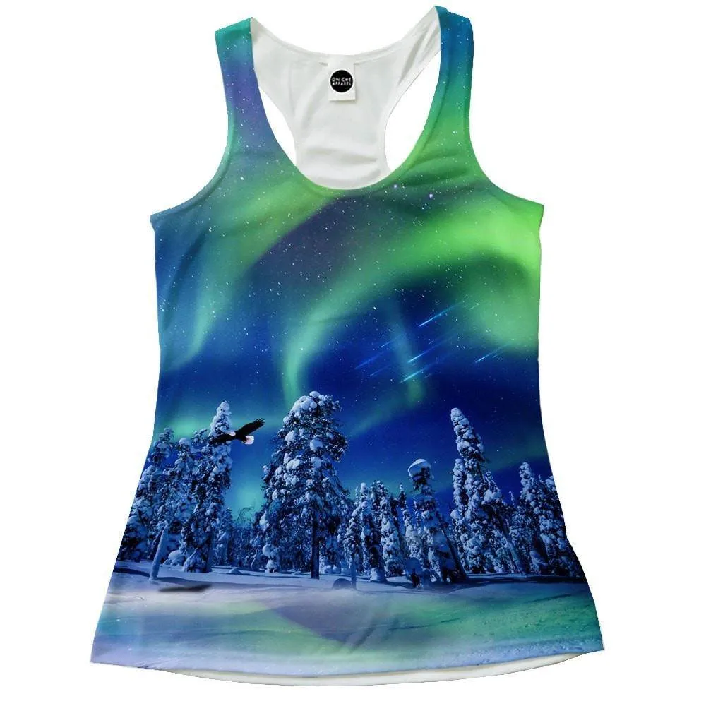 Aurora Borealis Racerback