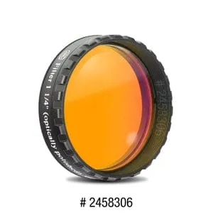 Baader Eyepiece Filter Yellow 2", 495nm Longpass, Optically Polished w/MC - 2458311