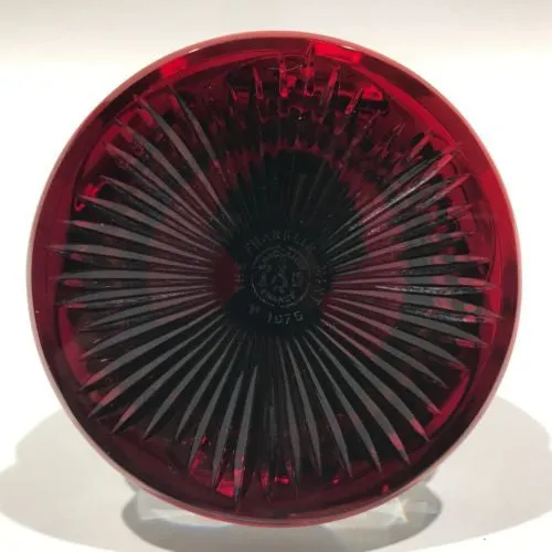 Baccarat Franklin Mint Art Glass Sulphide Paperweight King Louis XVI