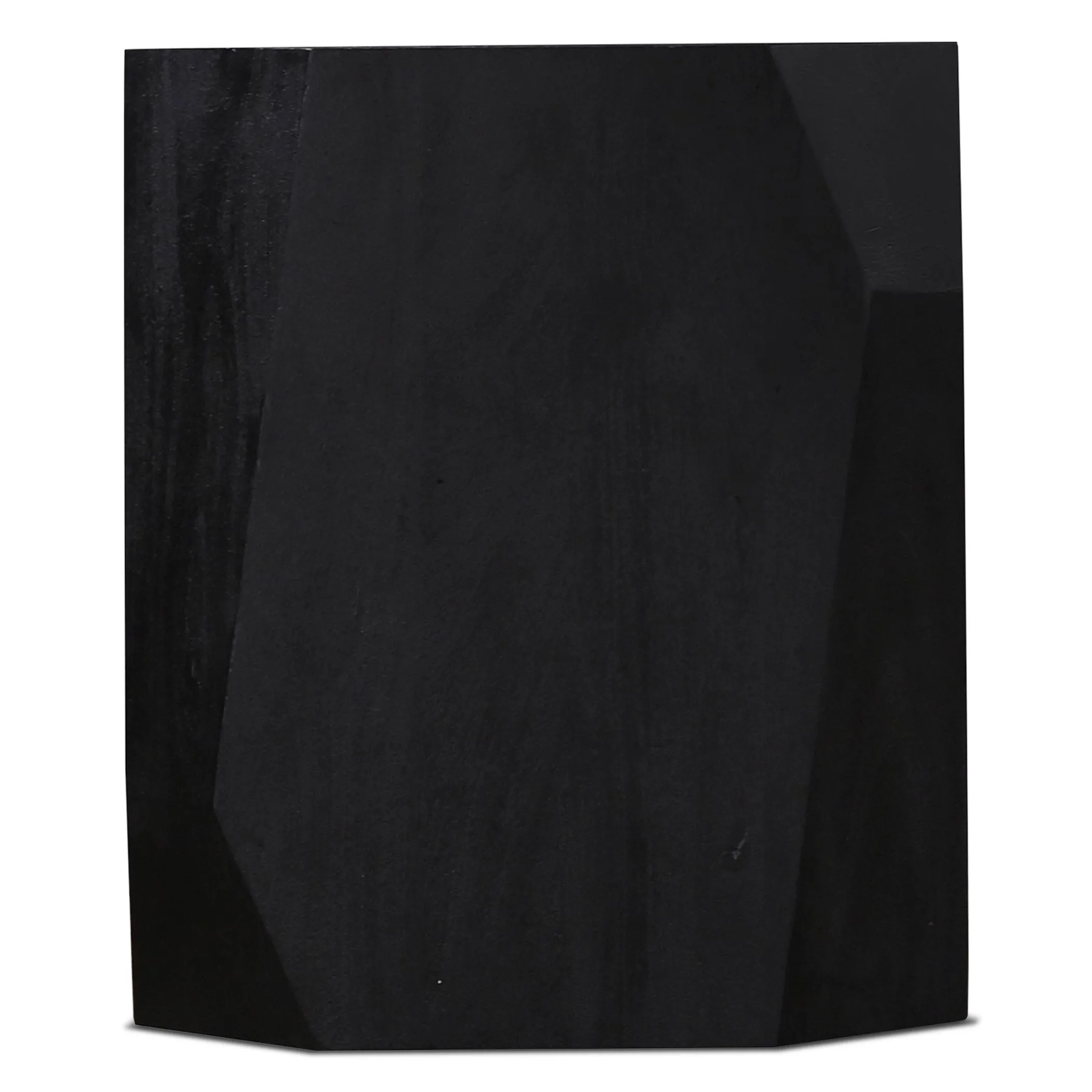 Basalt Geometric Side Table