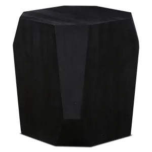Basalt Geometric Side Table